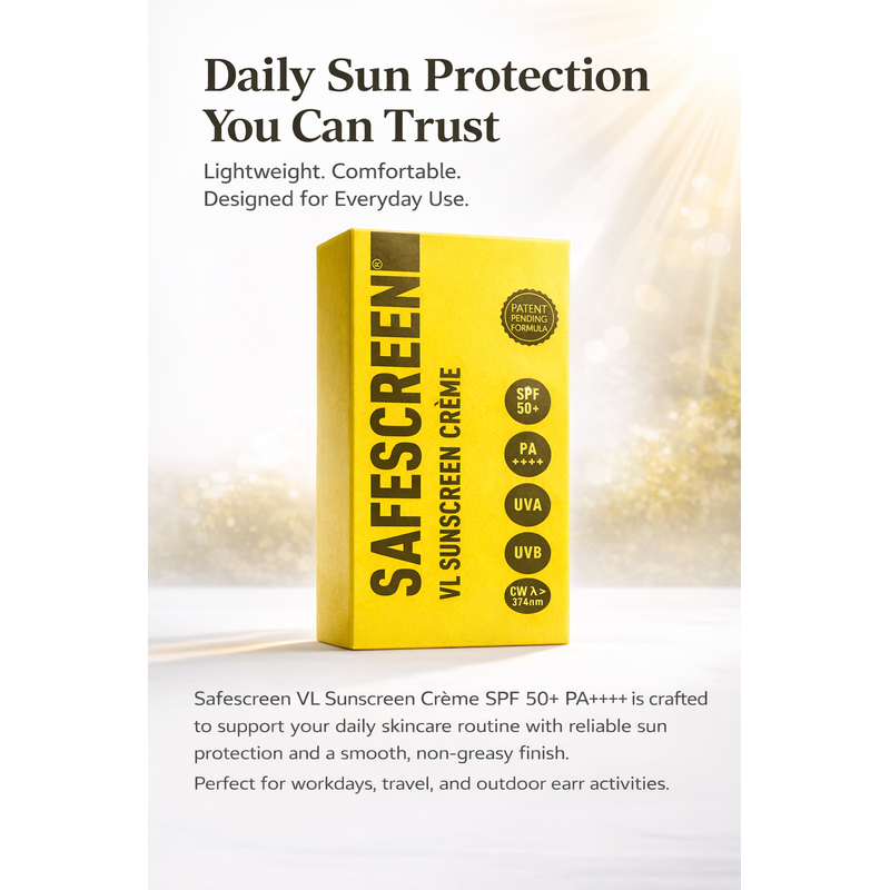 Safescreen VL Sunscreen Crème SPF 50+ PA++++ (40ml)