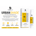 Urbanshade Silicone Sunscreen Gel SPF 50 PA+++ | Broad Spectrum UV Protection | Water Resistant | 50ml