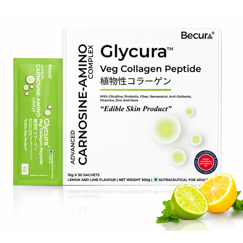 Glycura Veg Collagen Peptide with Carnosine-Amino Complex 10g x 30 SACHETS