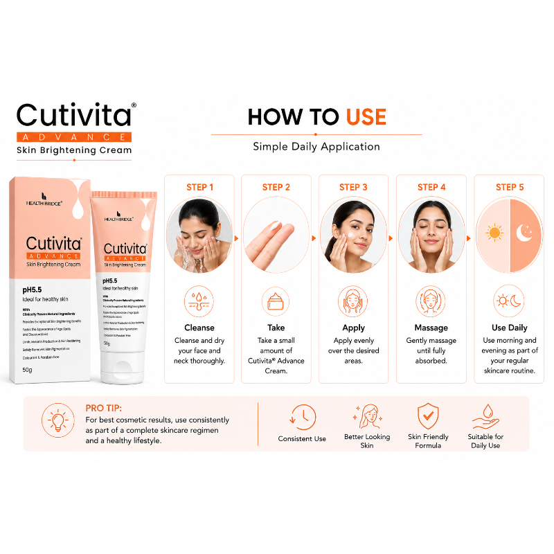 Cutivita Advance Skin Brightening Cream (50gm)