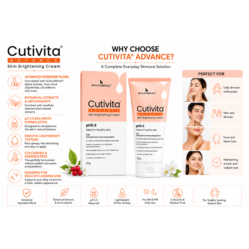 Cutivita Advance Skin Brightening Cream (50gm)