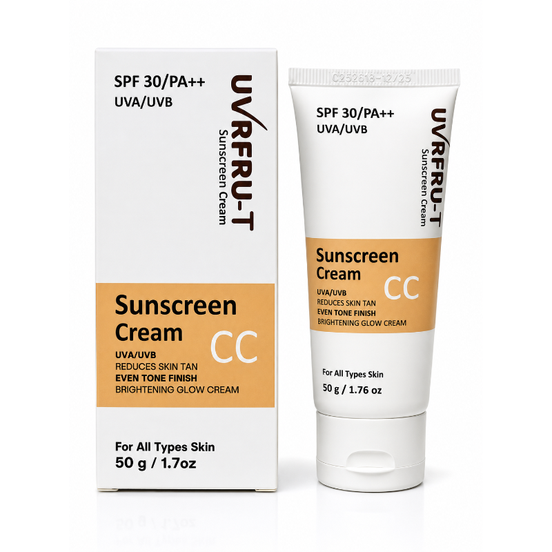 UVRFRU-T SPF 30 PA++ Sunscreen Cream (50gm)