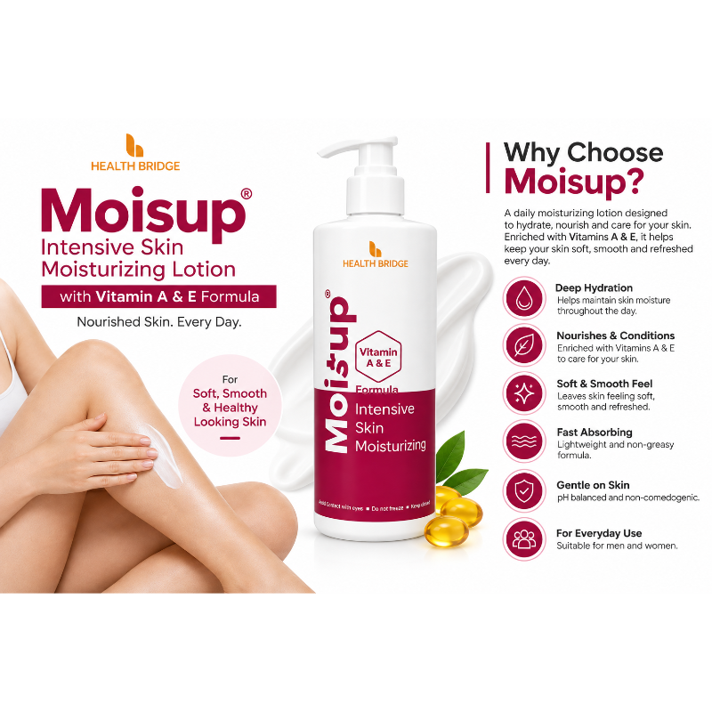 Moisup Intensive Skin Moisturizing Lotion (500ml)