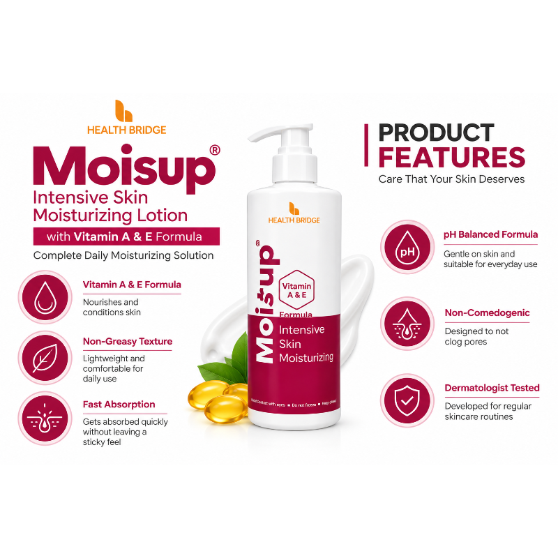 Moisup Intensive Skin Moisturizing Lotion (500ml)
