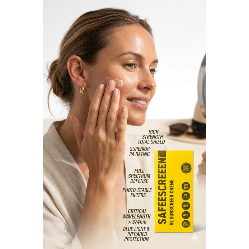 Safescreen VL Sunscreen Crème SPF 50+ PA++++ (40ml)