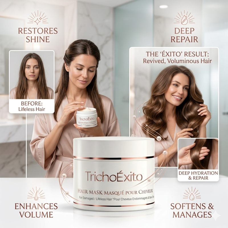 TrichoExito Hair Mask for Damaged & Lifeless Hair-(200gm)