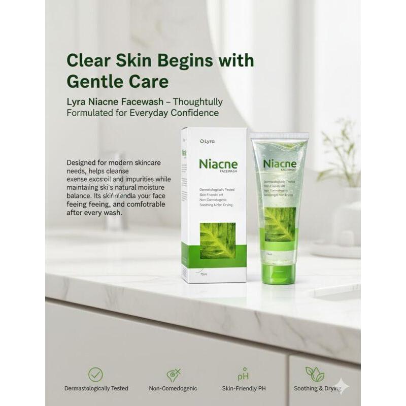 Niacne Face Wash 75ml