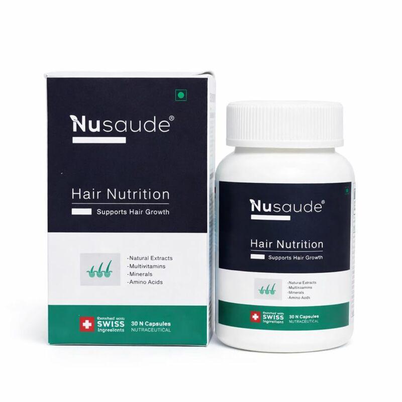 Nusaude Hair Nutrition Capsules (30 Capsules)