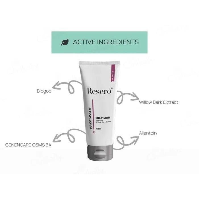 Resero Face Wash Gel For Oily Skin (100ml)