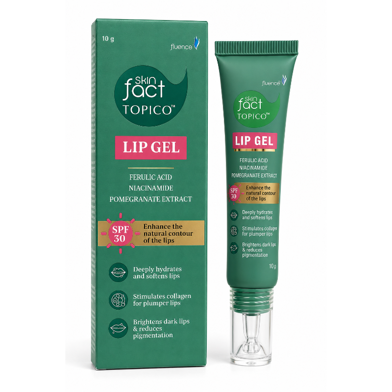 Fluence Skin Fact Topico Lip Gel SPF 30 (10gm)