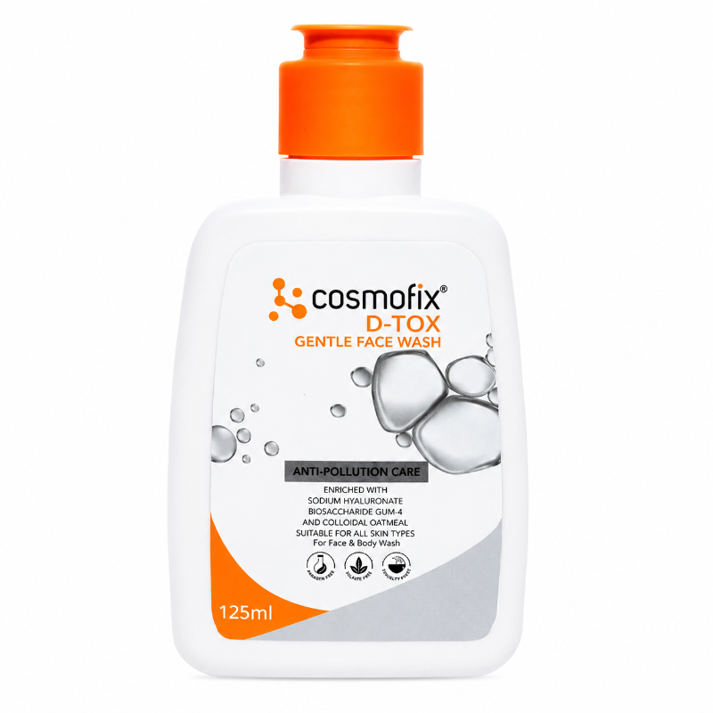Cosmofix D-Tox Gentle Face Wash (125ml)