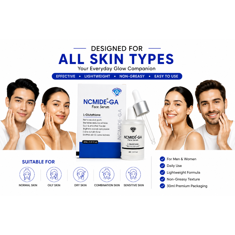 NCMIDE-GA Face Serum with L-Glutathione (30ml)