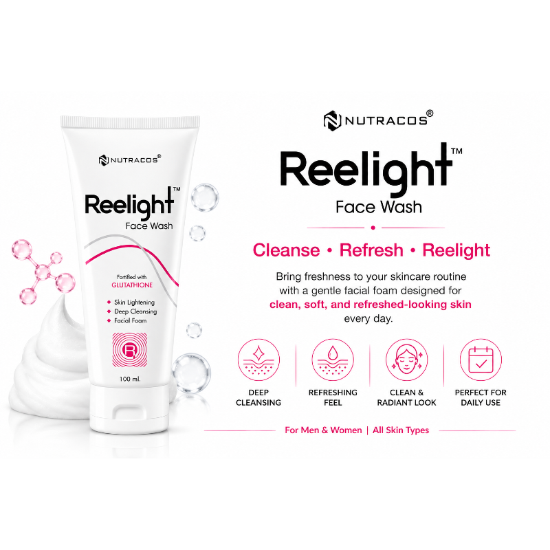 Reelight Face Wash with Glutathione (100ml)