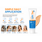 UV-Tec SPF 30 Tinted Physical Sunscreen Gel 30gm