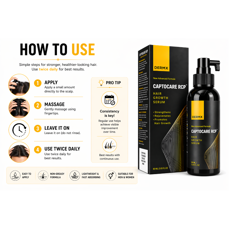 CAPTOCARE RCP Hair Growth Serum 60ml