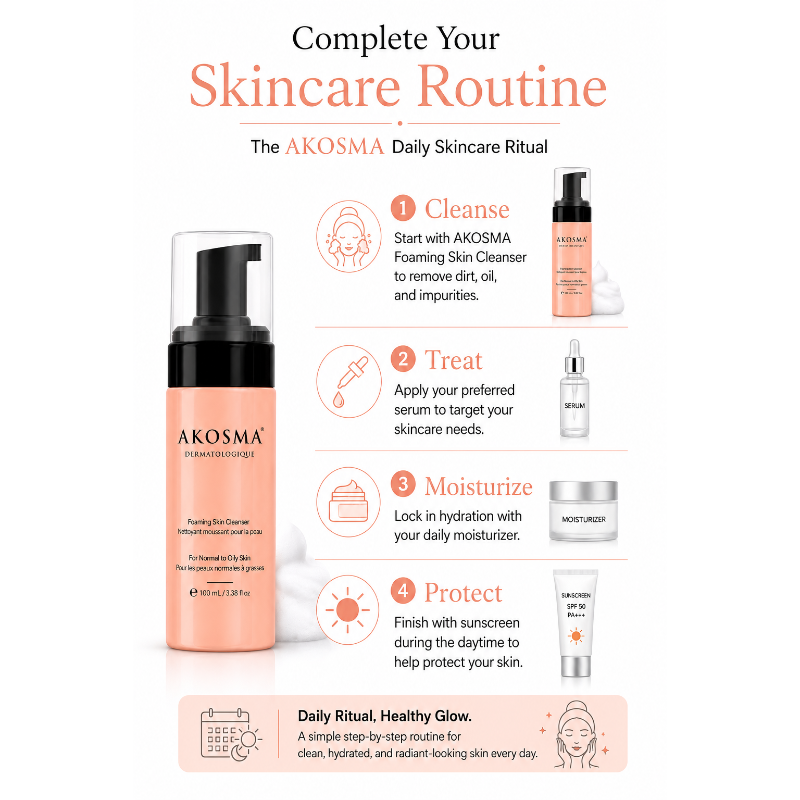 AKOSMA Foaming Skin Cleanser (100ml)
