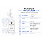 NCMIDE-H Face Serum | Niacinamide 10% + Hyaluronic Acid 0.5% + Alpha Arbutin & Zinc PCA | 30ml