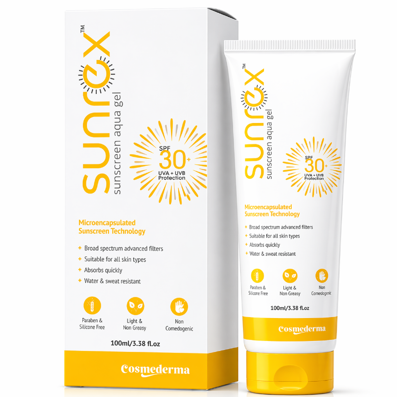 SUNREX Sunscreen Aqua Gel SPF 30+ 100ml