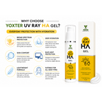 UVRAY HA Gel SPF 50 PA++++ Sunscreen Gel (50gm)