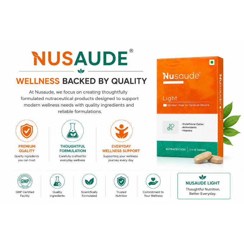 Nusaude Light Tablet 3 x 10 Tablets (30Tablets)