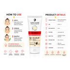 SUN CLEAR Advance Sunscreen Gel SPF 50 PA+++ (60ml)