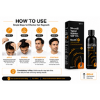 Kera XL M Minoxidil Topical Solution USP 5% 60ml | Intensive Hair Regrowth Treatment for Men | Enriched with Clover Flower Extract