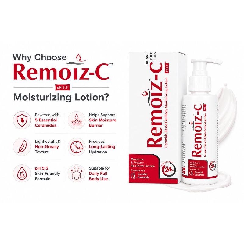 Remoiz C (pH 5.5) Moisturizing Lotion 100 ml