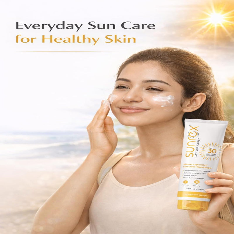 SUNREX Sunscreen Aqua Gel SPF 30+ 100ml