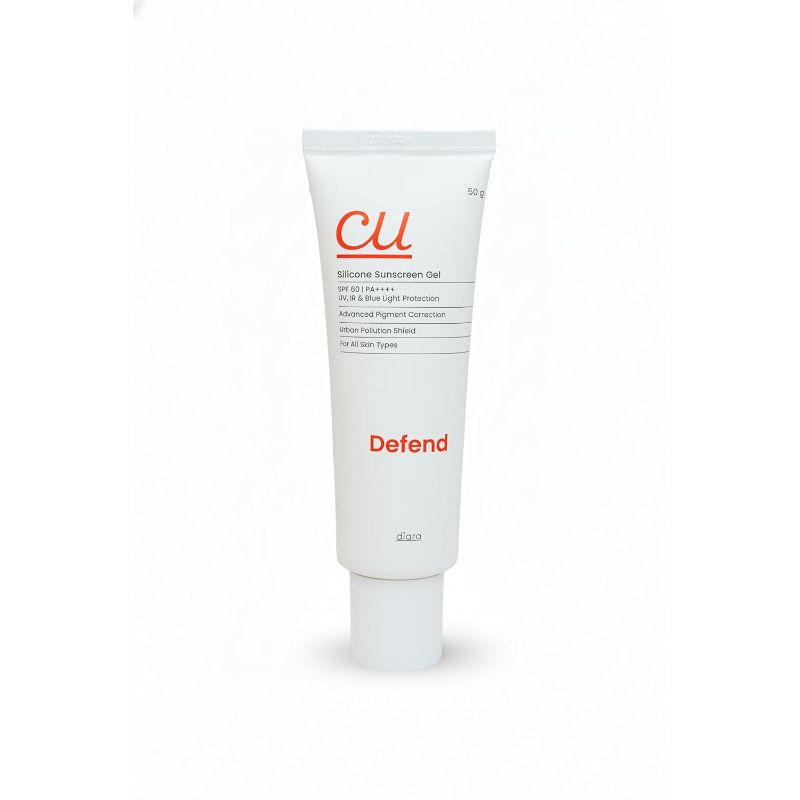 Diara CU Defend Silicone Sunscreen Gel SPF 60 PA++++ (50gm)
