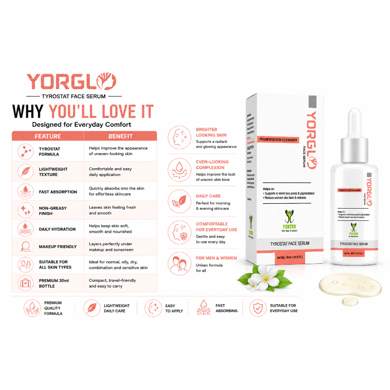 YORGLO Face Serum (30ml)