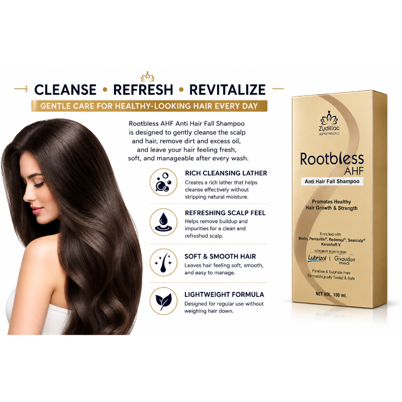 Rootbless AHF Anti Hair Fall Shampoo (100ml)