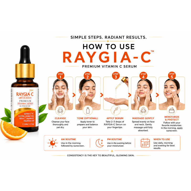 RAYGIA-C Premium Vitamin C Serum (30ml)
