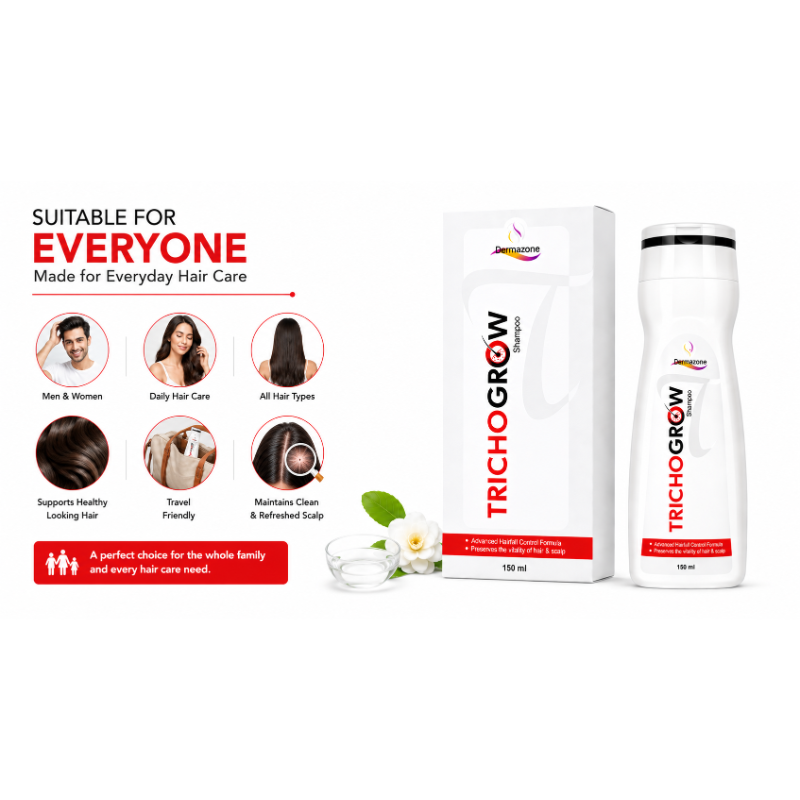Trichogrow Hair Fall Control Shampoo (150ml)