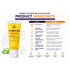 UV Sheet Blu SPF 38 PA+++ Sunscreen Gel (60ml)