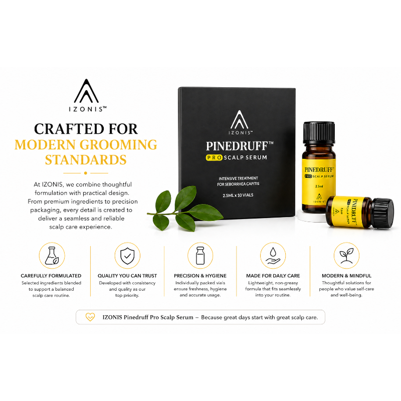 IZONIS Pinedruff Pro Scalp Serum | (2.5ml x 10 Vials)