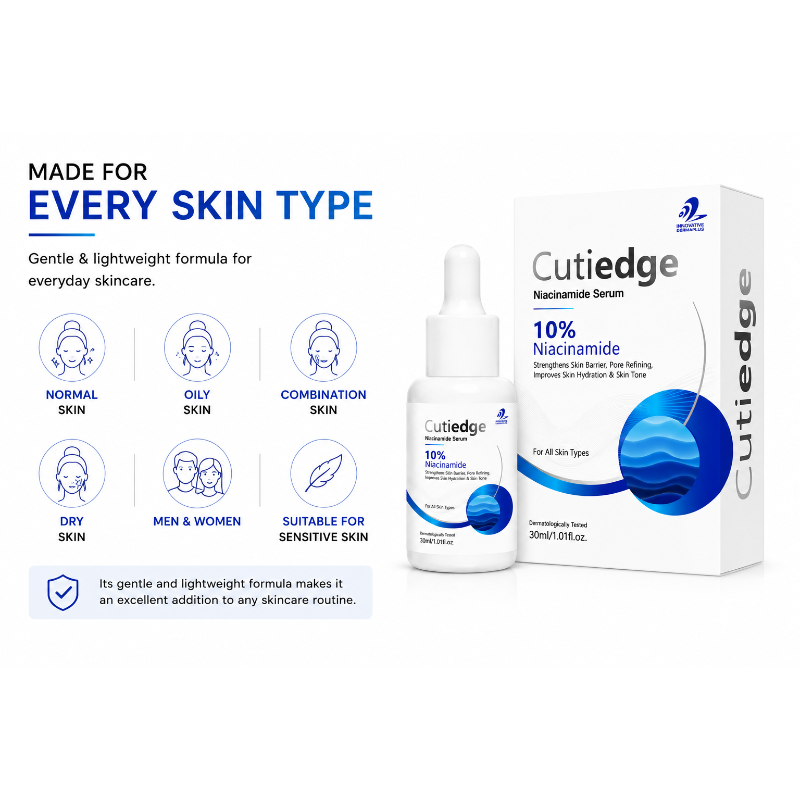 Cutiedge 10% Niacinamide Face Serum (30ml)