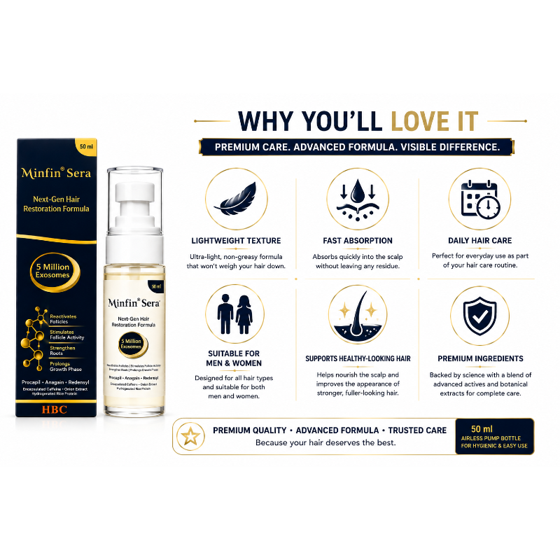Minfin Sera Next-Gen Hair Restoration Serum (50ml)