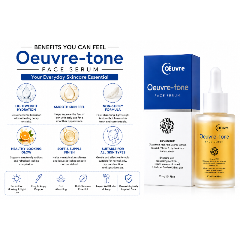 Oeuvre-tone Glutathione Face Serum (30ml)