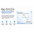 Gloren Liposomal Glutathione Nutraceutical Tablet, 10 Tablets