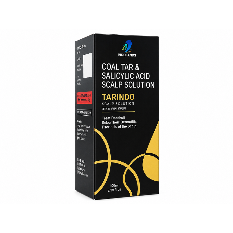 Tarindo Scalp Solution 100 ml | Coal Tar & Salicylic Acid Formula
