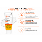 UVSheet SPF 50+ Mineral Sunscreen Lotion (100ml)
