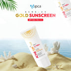 ACNE-UV Gold SPF 100+ PA++++ Sunscreen Gel Cream (30gm)