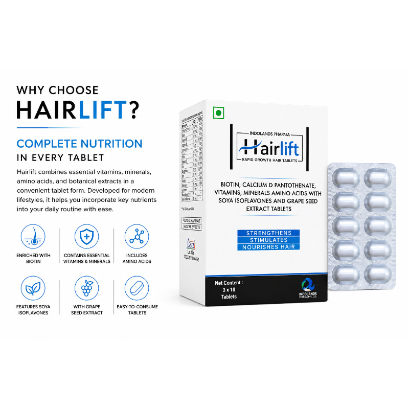 Hairlift Rapid Growth Hair Tablet (30Tablets)