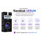 Kerablak Hair Serum 30ml | Hair Color Restoration Serum for Premature Grey Hair Care