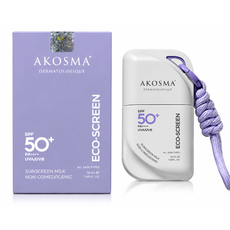 AKOSMA ECO-SCREEN Sunscreen Milk SPF 50+ PA++++ UVA/UVB Protection (50ml)