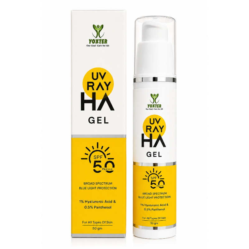 UVRAY HA Gel SPF 50 PA++++ Sunscreen Gel (50gm)