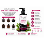 Tugain Hair Nourishing Shampoo 200ml | Caffeine, Biotin, Saw Palmetto, Argan Oil & Green Tea Extract