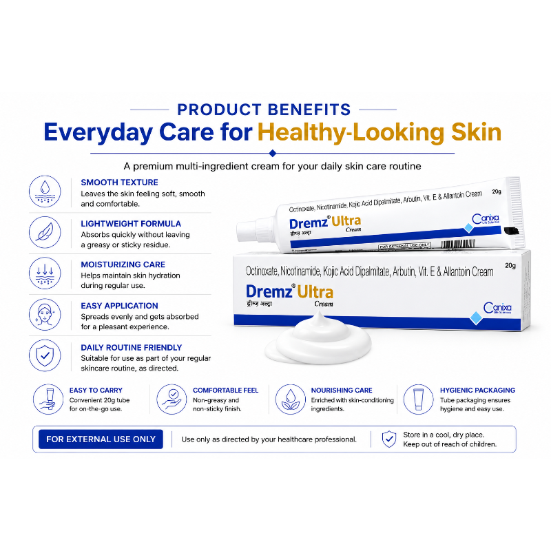 Dremz Ultra Skin Brightening Cream (20gm)