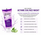 Actame Eva Face Wash for Oily & Acne Prone Skin (70gm)