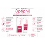 Optiphil Daily Advance Moisturizer Lotion for Face & Body (100ml)